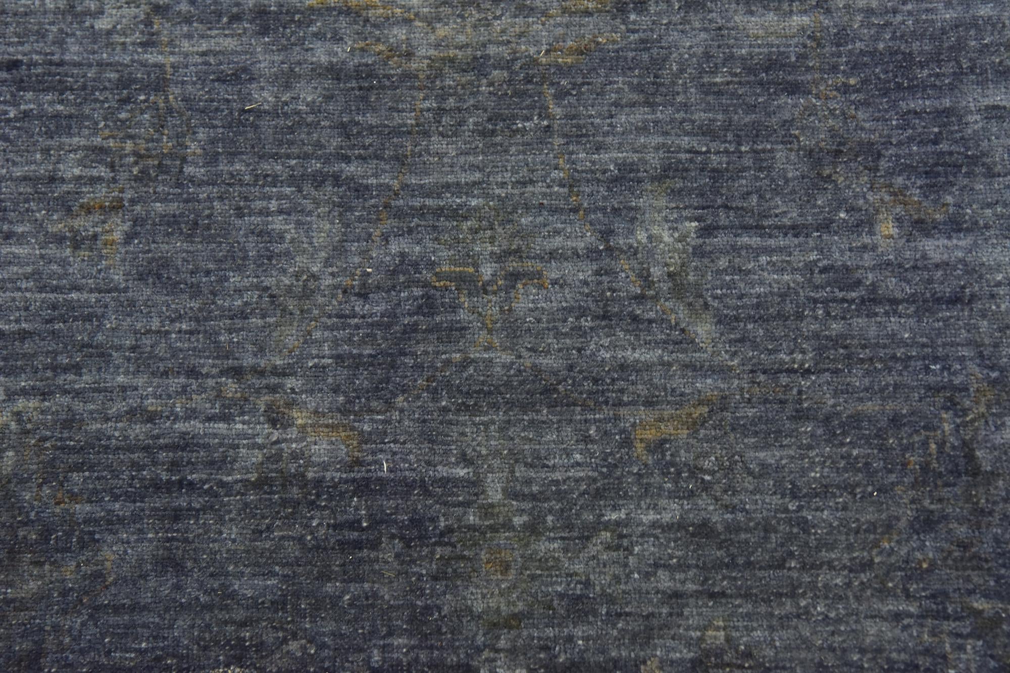 6' 8 x 9' 9 Hand Knotted Over-Dyed Ziegler Rug