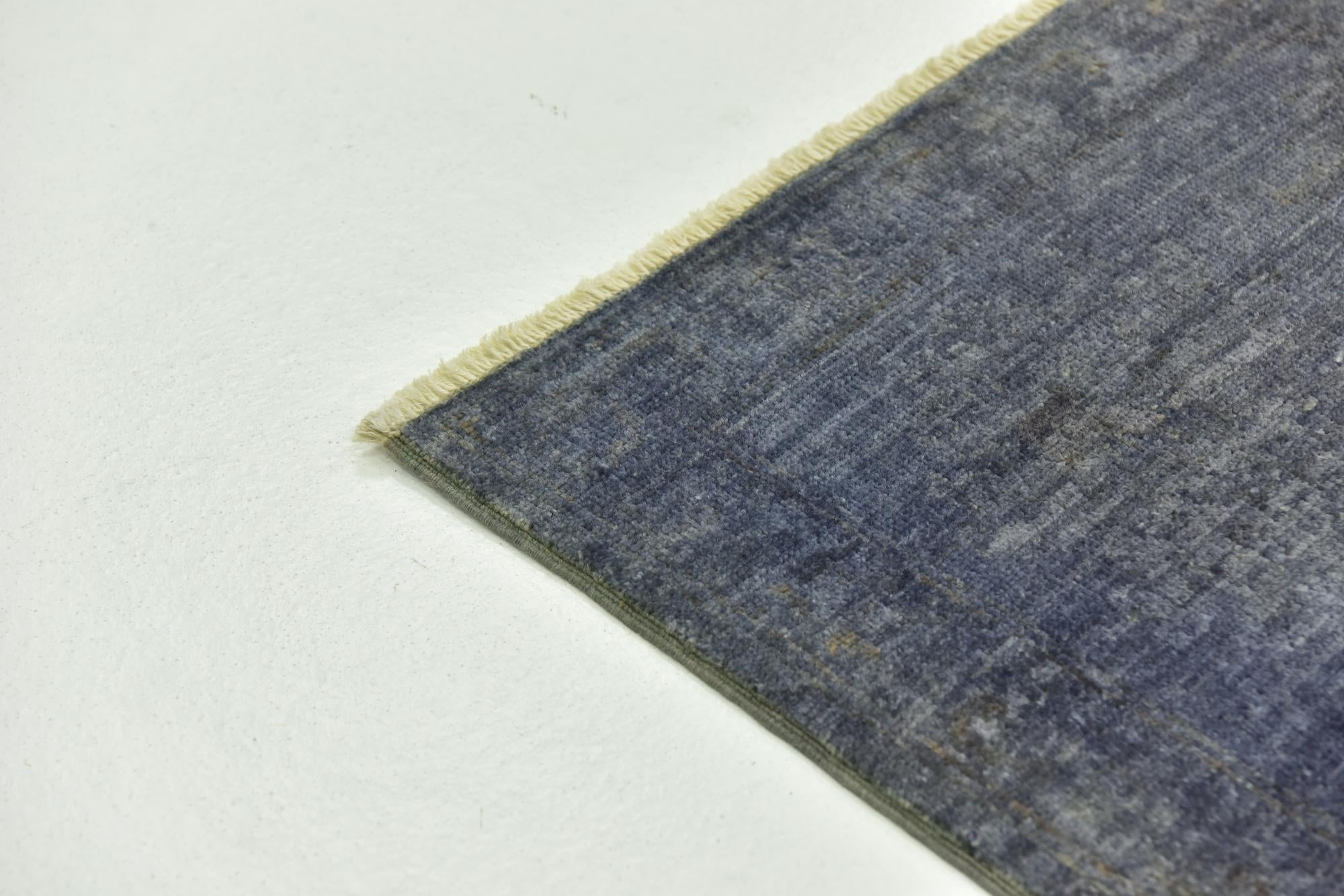 6' 8 x 9' 9 Hand Knotted Over-Dyed Ziegler Rug