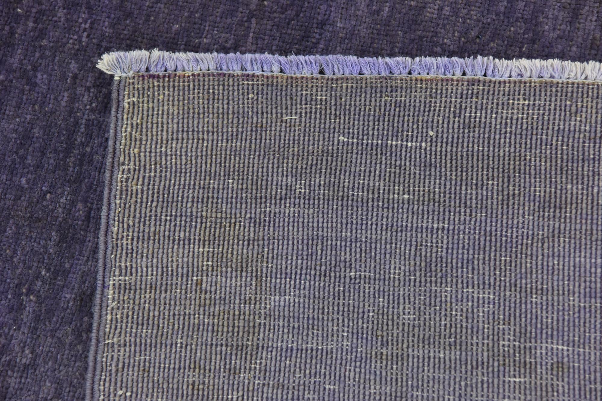 6' 3 x 9' 7 Hand Knotted Over-Dyed Ziegler Rug