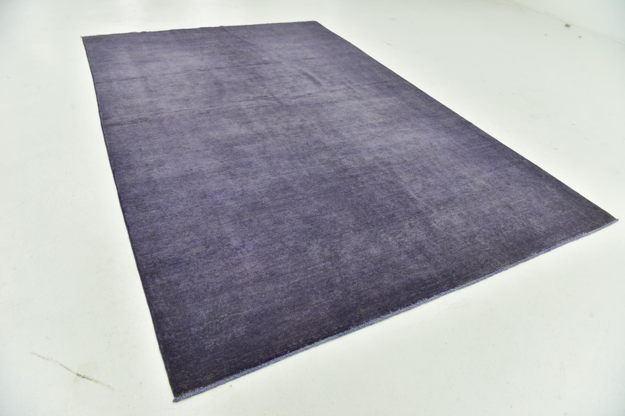 6' 3 x 9' 7 Hand Knotted Over-Dyed Ziegler Rug