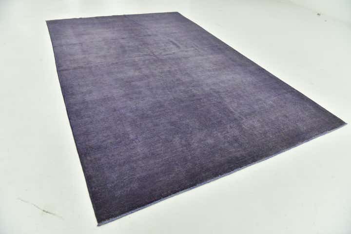 6' 3 x 9' 7 Hand Knotted Over-Dyed Ziegler Rug