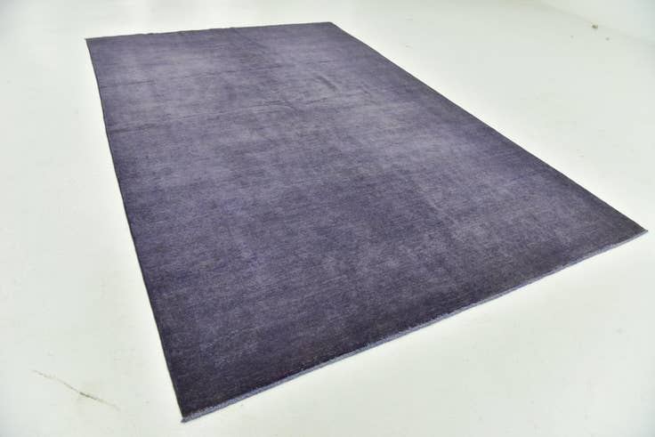 Detail image of 6' 3 x 9' 7 Hand Knotted Over-Dyed Ziegler Rug