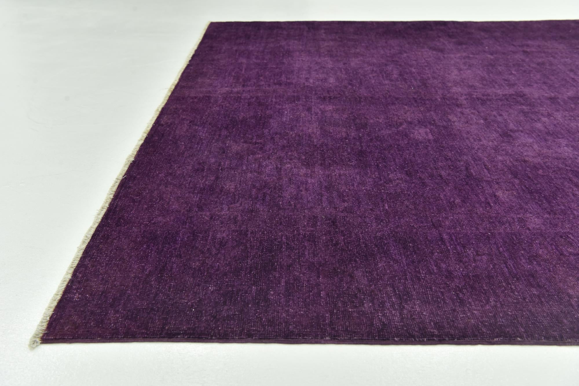 6' x 9' 8 Hand Knotted Over-Dyed Ziegler Rug