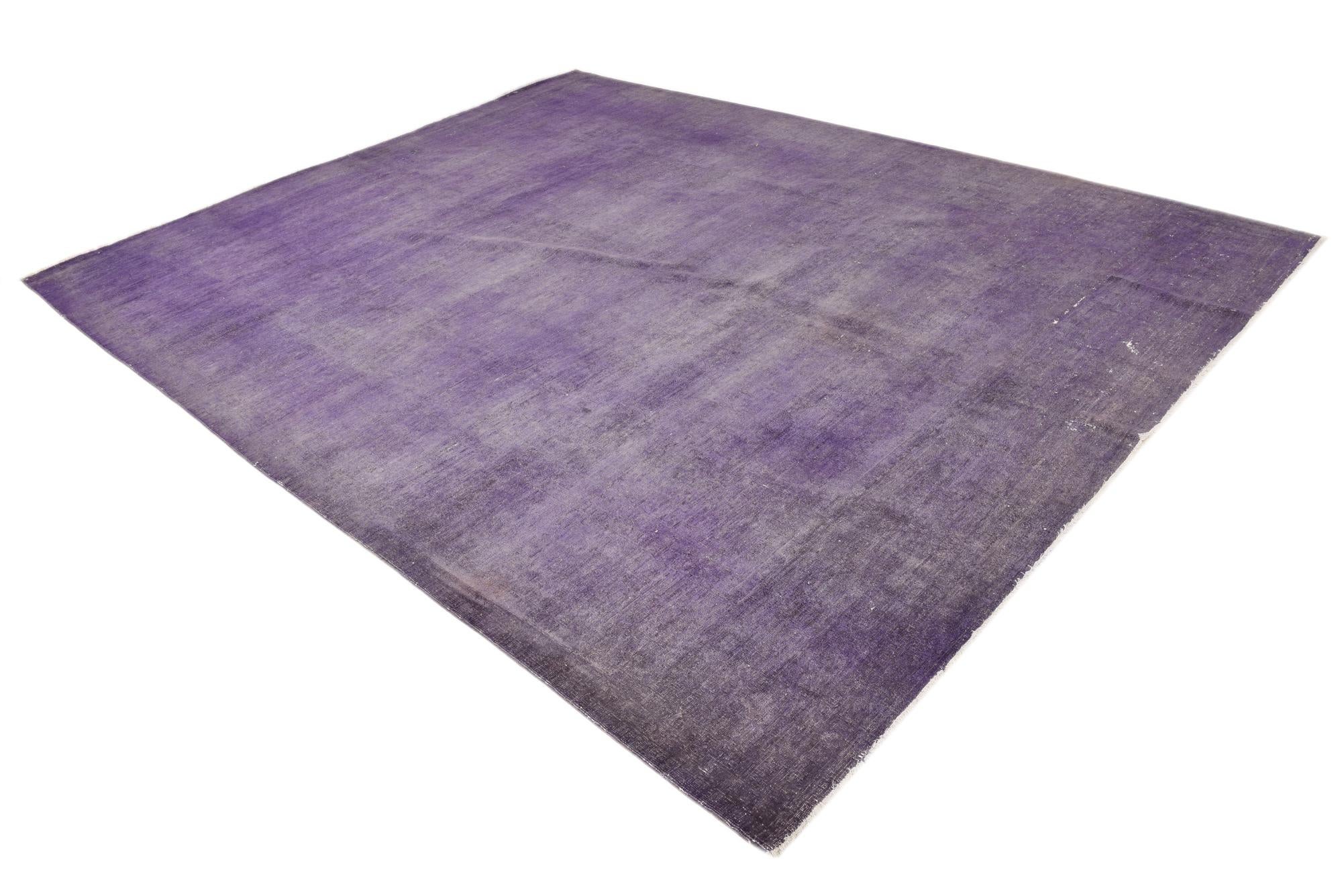 9' x 11' 7 Hand Knotted Over-Dyed Ziegler Rug
