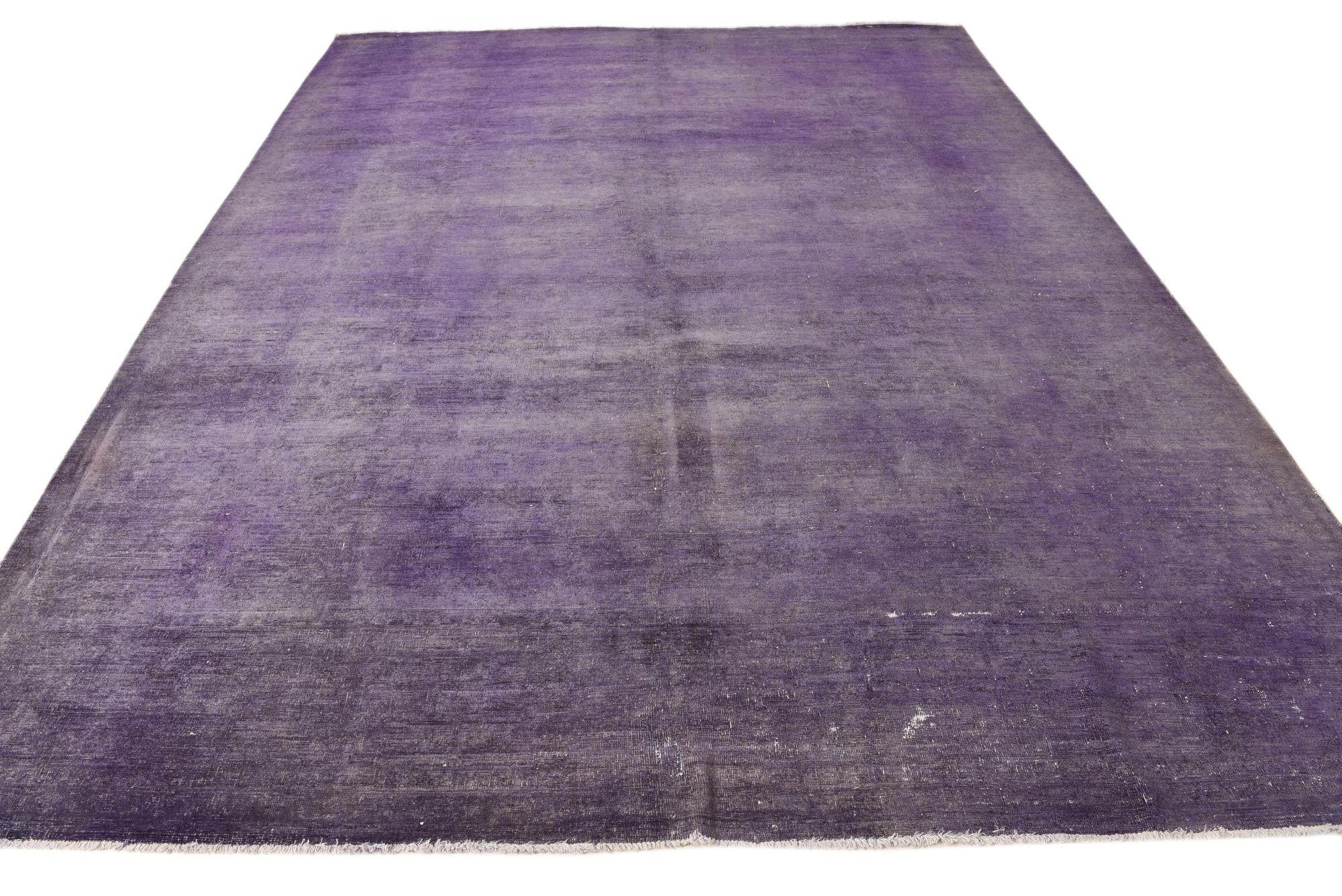 9' x 11' 7 Hand Knotted Over-Dyed Ziegler Rug