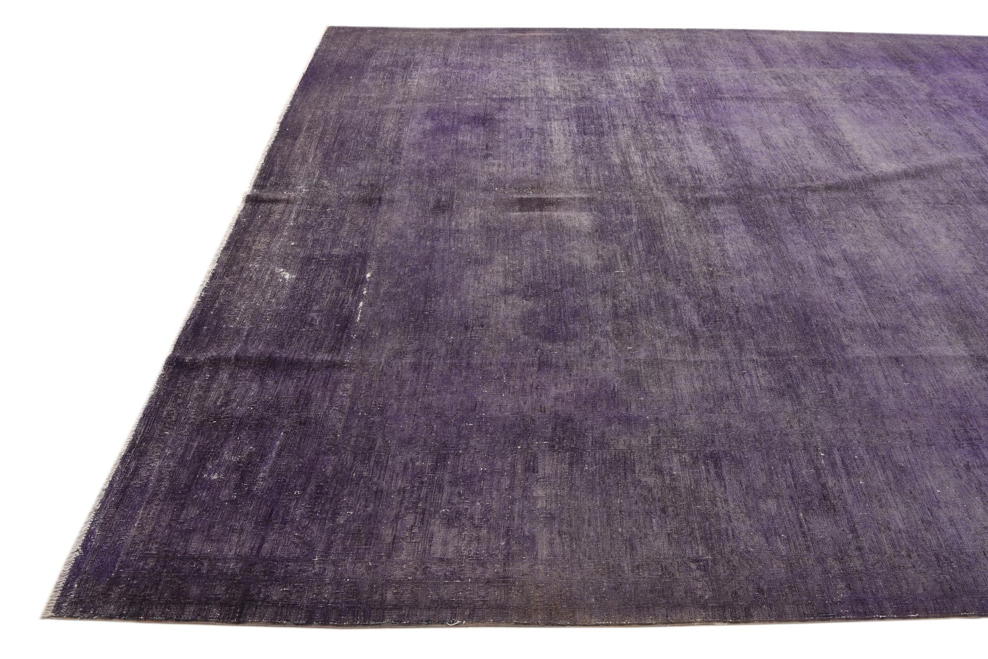 9' x 11' 7 Hand Knotted Over-Dyed Ziegler Rug