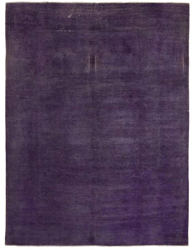 Detail image of 9' x 11' 7 Hand Knotted Over-Dyed Ziegler Rug