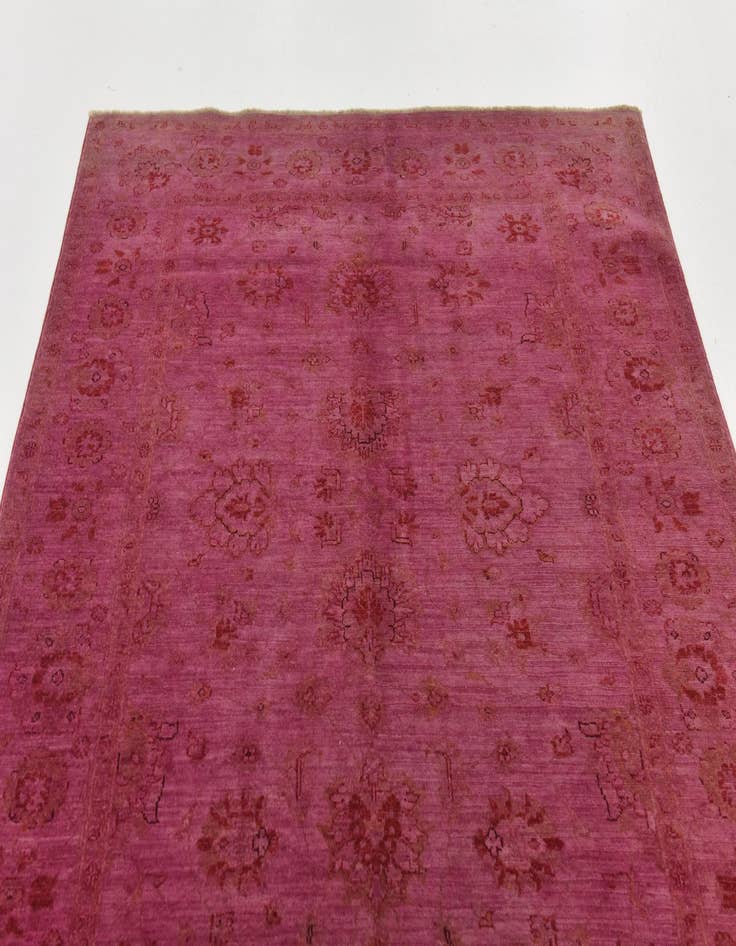 Detail image of 5' x 6' 5 Hand Knotted Peshawar Ziegler Rug