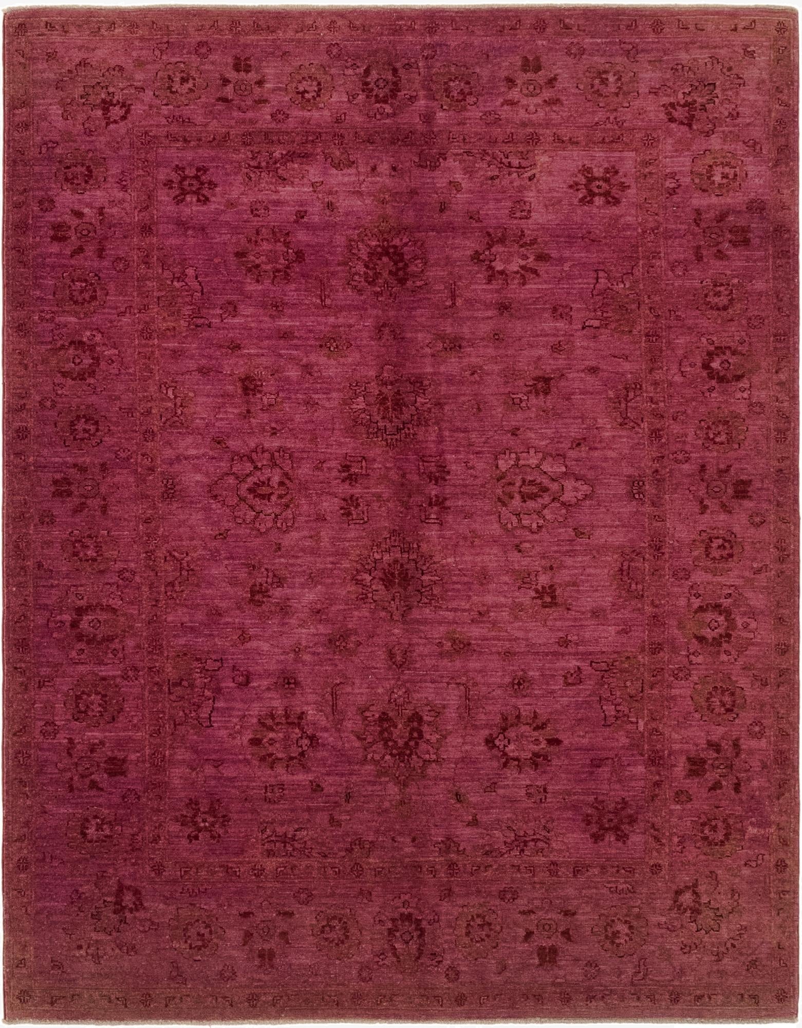 5' x 6' 5  Hand Knotted Peshawar Ziegler Rug