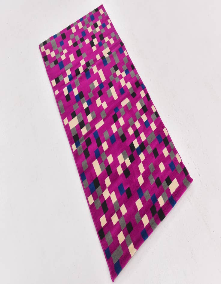 Detail image of 2' 7 x 4' 8 Reproduction Gabbeh Rug