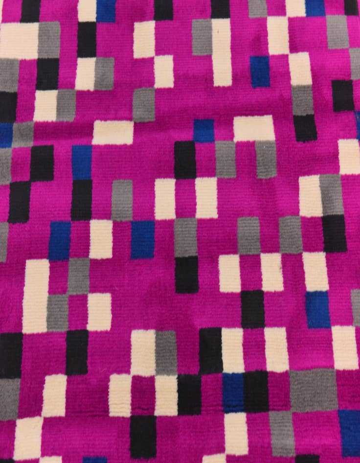 Detail image of 2' 7 x 4' 8 Reproduction Gabbeh Rug