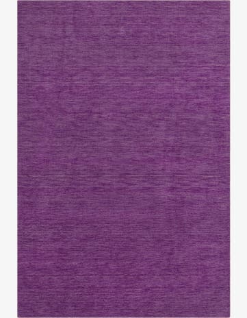 6' 7 x 9' 10 Hand Knotted Solid Gabbeh Wool Rug