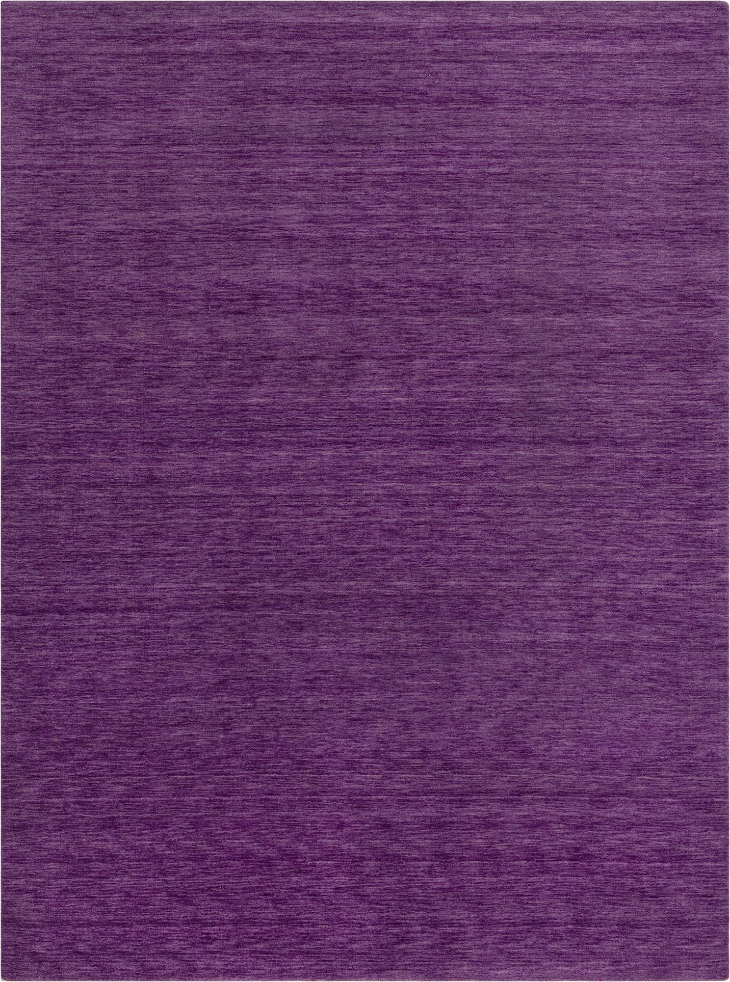 9' 10 x 13'  Hand Knotted Solid Gabbeh Wool Rug