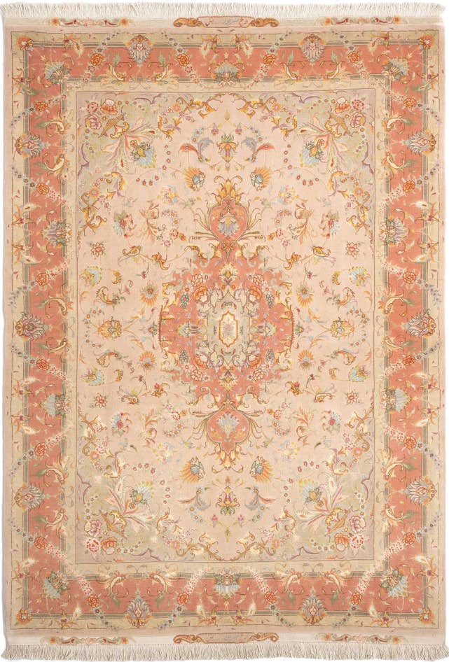 Detail image of 5' x 7' Tabriz Rug