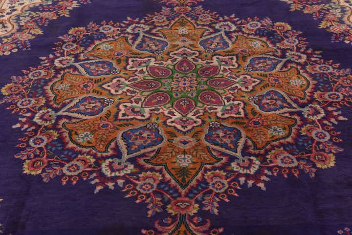9' 5 x 13' Hand Knotted Tabriz Persian Wool Rug