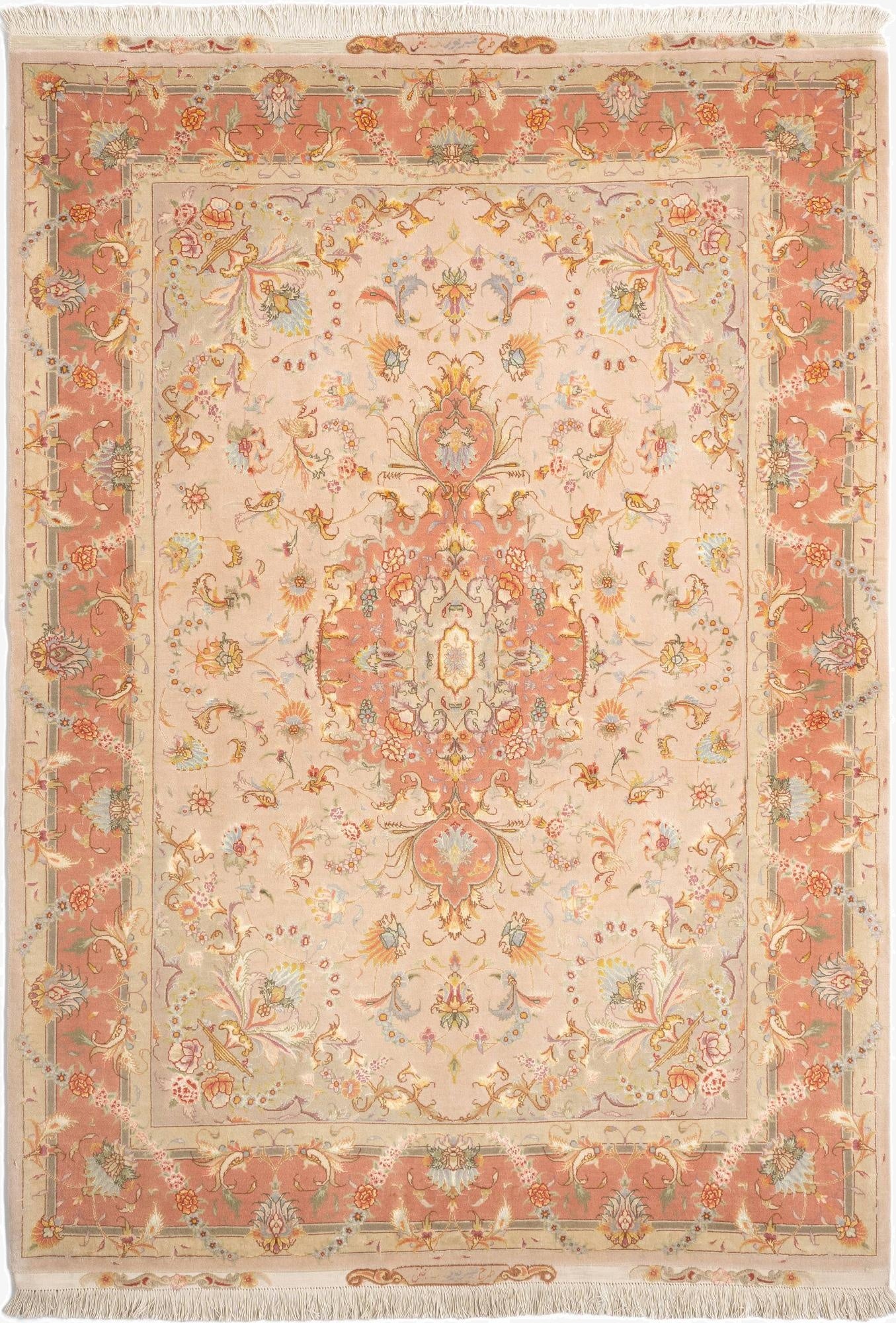 5' x 7' Tabriz Rug