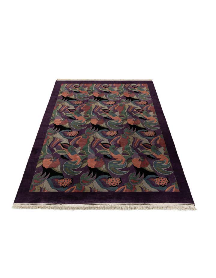 6' 5 x 9' Hand Knotted Tibet Wool Rug