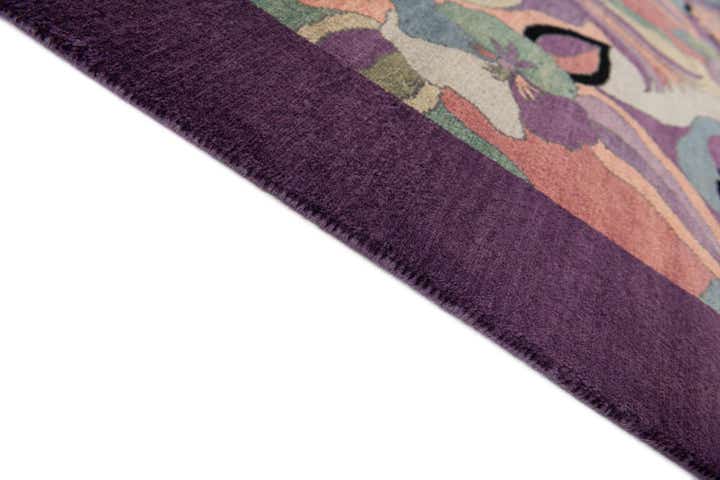 6' 5 x 9' Hand Knotted Tibet Wool Rug