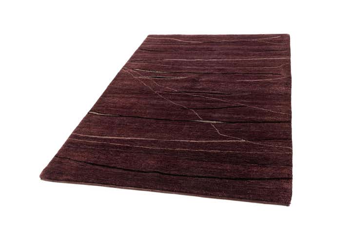 4' 9 x 6' 10 Hand Knotted Tibet Wool Rug