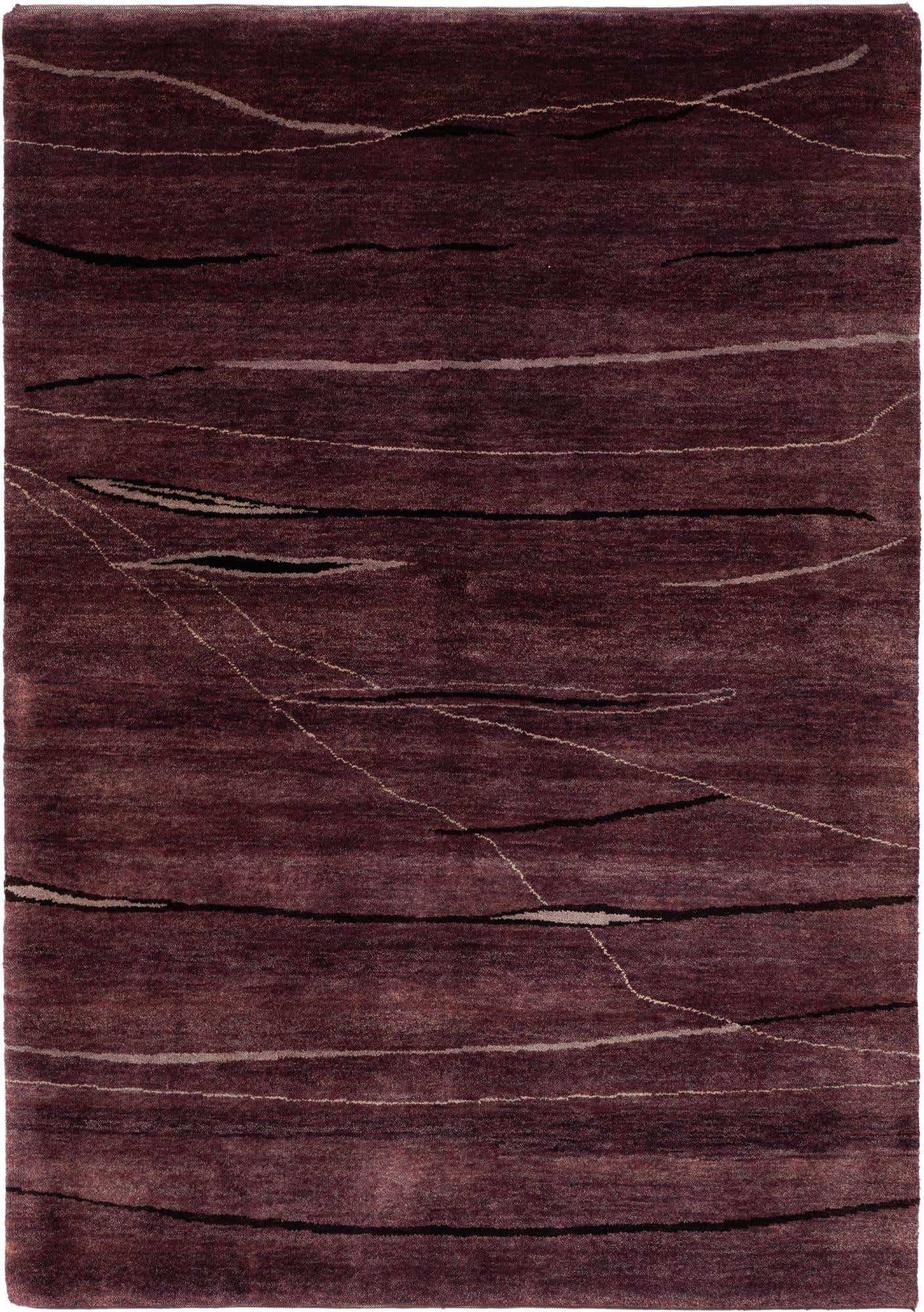 4' 9 x 6' 10 Hand Knotted Tibet Wool Rug