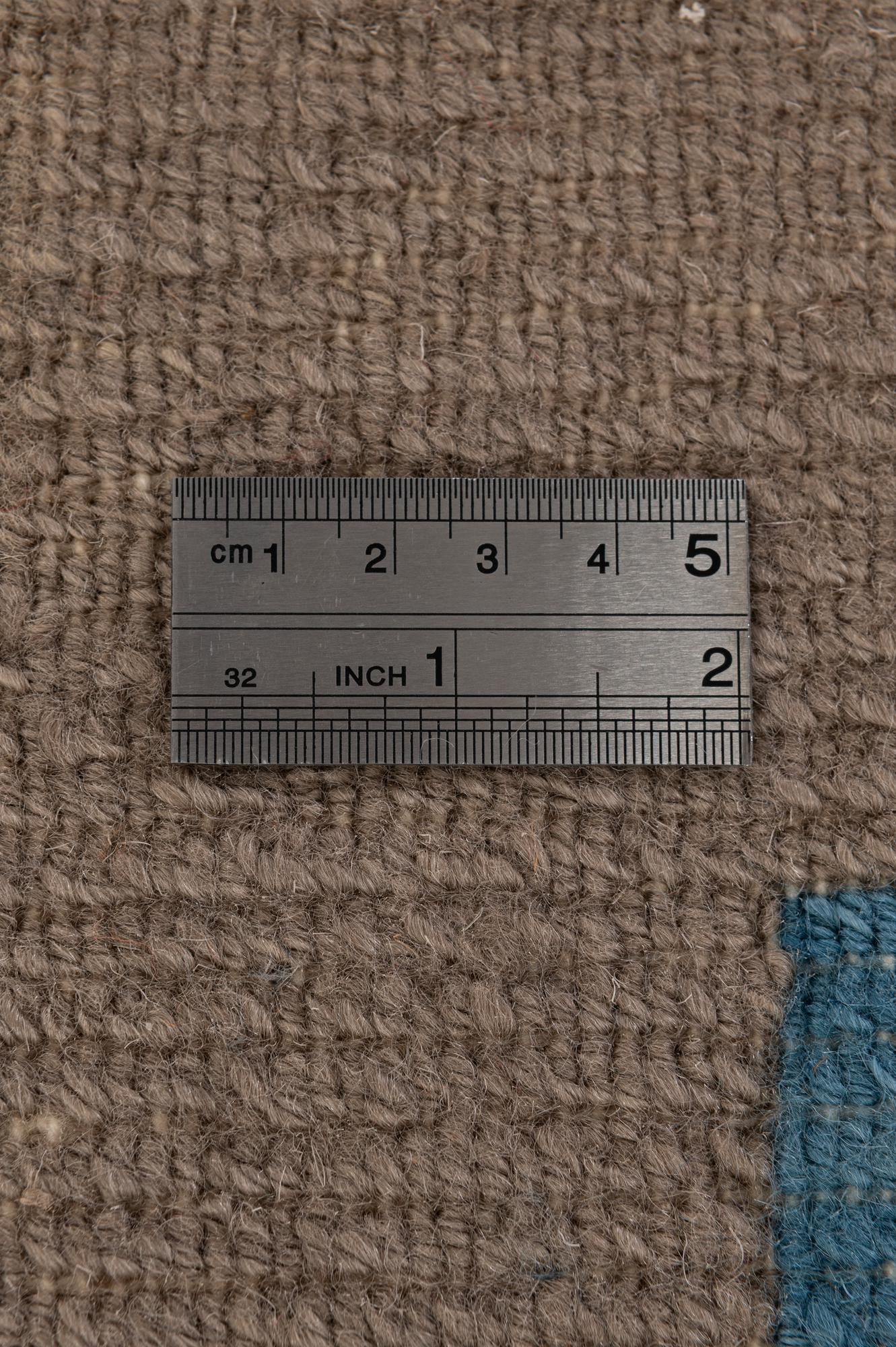 6' 7 x 8' 2 Hand Knotted Tibet Wool Rug