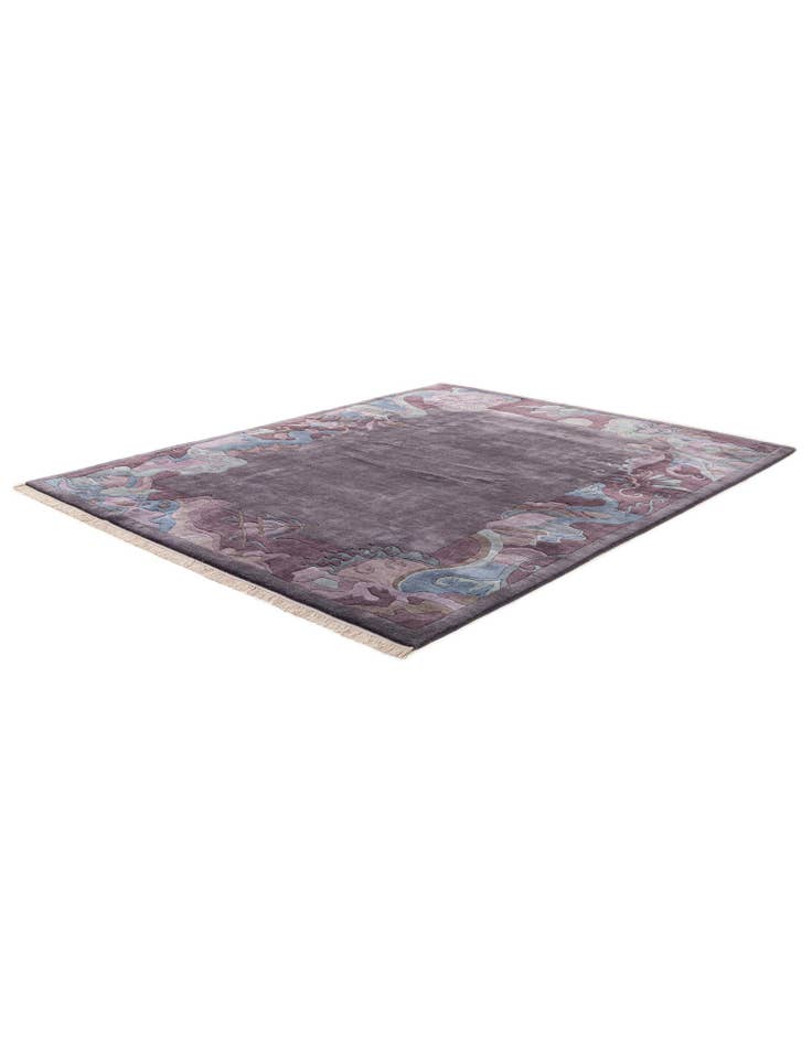 Detail image of 6' 9 x 8' 6  Hand Knotted Tibet Wool Rug