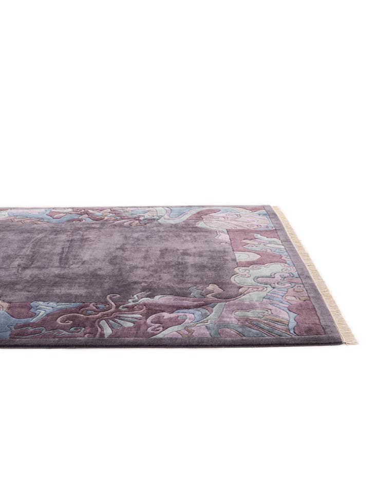 Detail image of 6' 9 x 8' 6  Hand Knotted Tibet Wool Rug