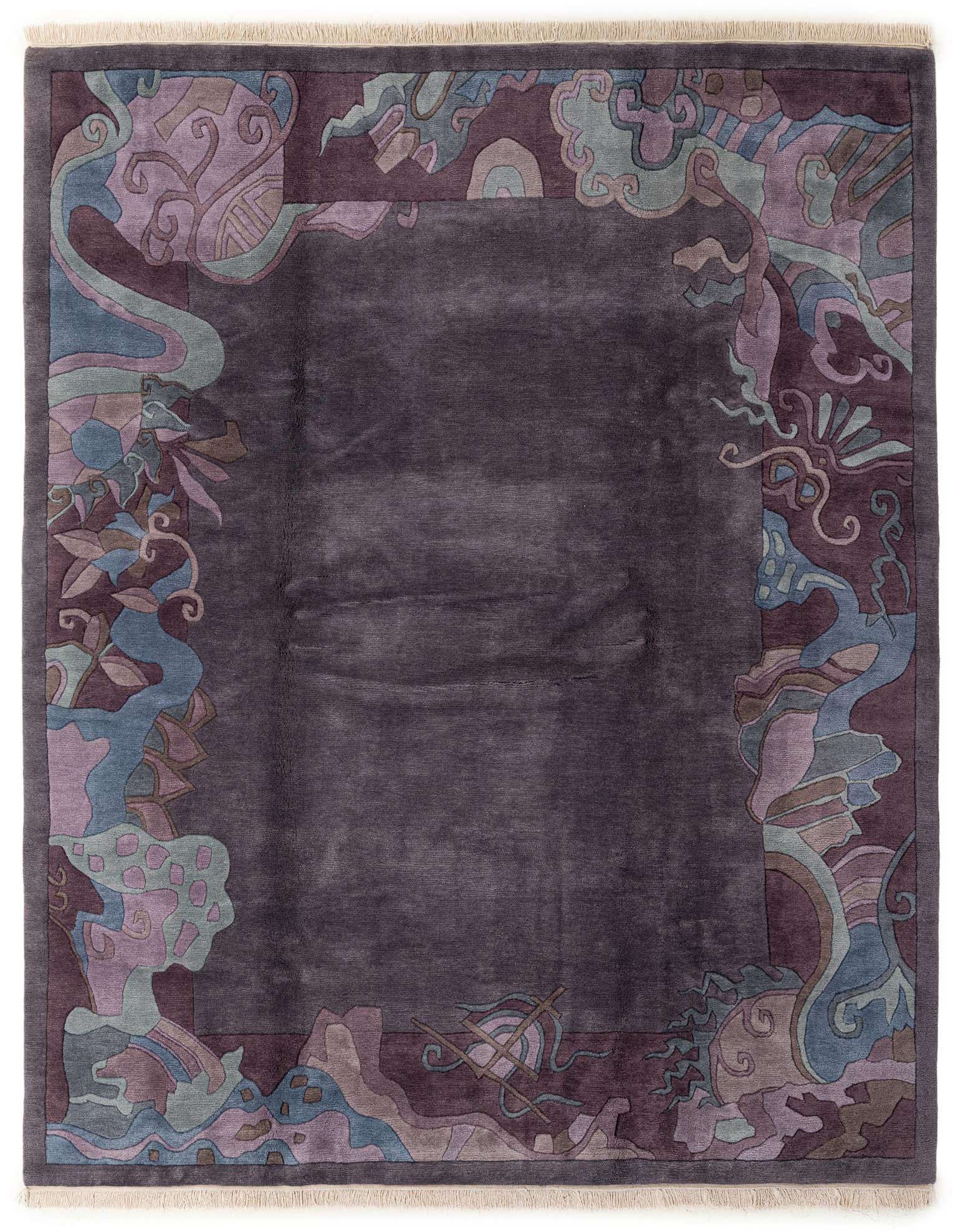 Primary image 6' 9 x 8' 6  Hand Knotted Tibet Wool Rug