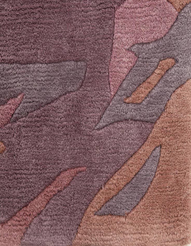 Detail image of 6' 8 x 9' 5  Hand Knotted Tibet Wool Rug