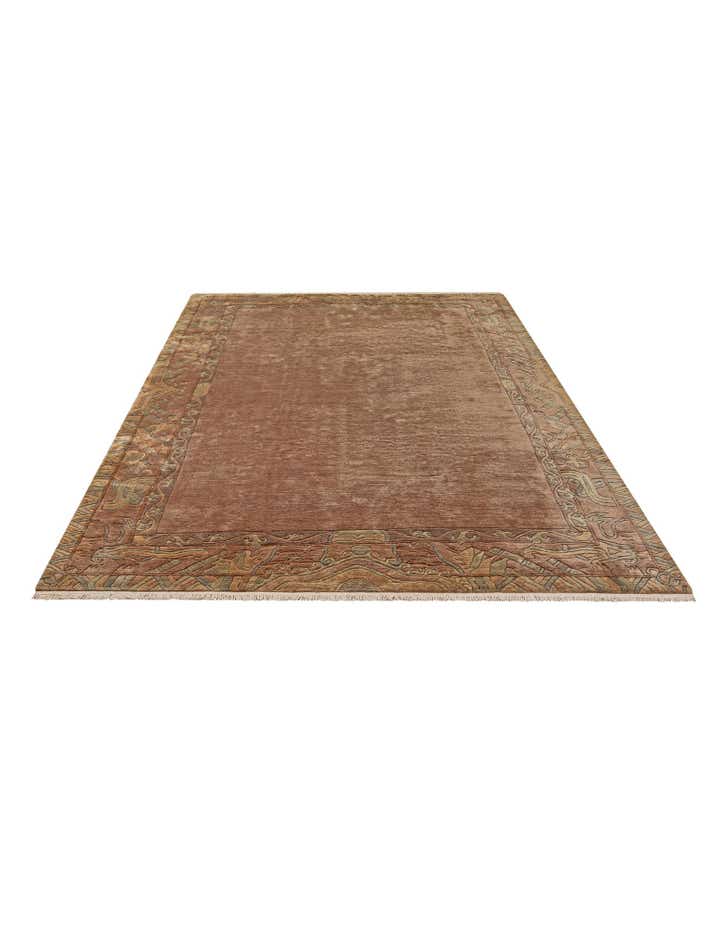 8' 3 x 11' 2 Hand Knotted Tibet Wool Rug