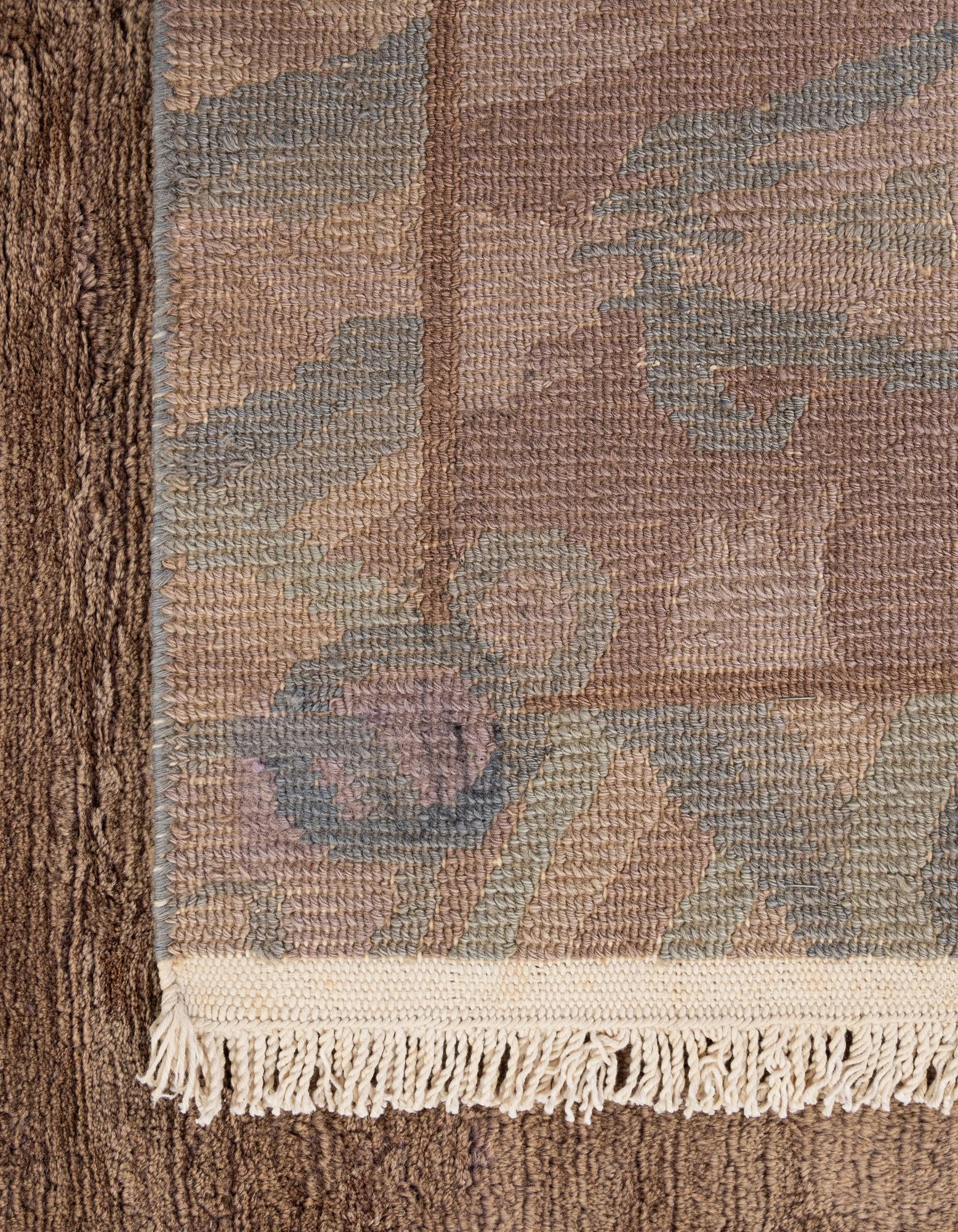 8' 3 x 11' 2 Hand Knotted Tibet Wool Rug