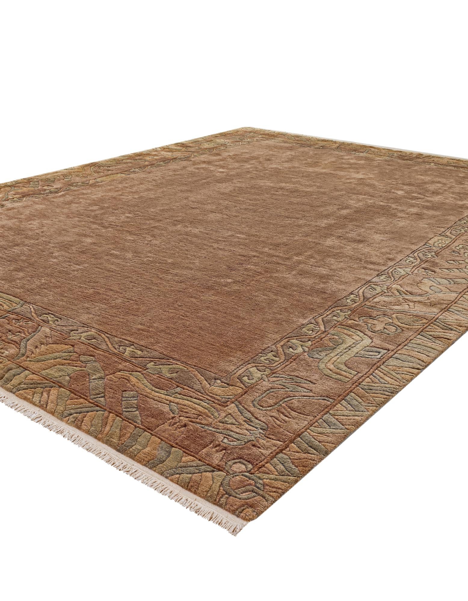 8' 3 x 11' 2 Hand Knotted Tibet Wool Rug