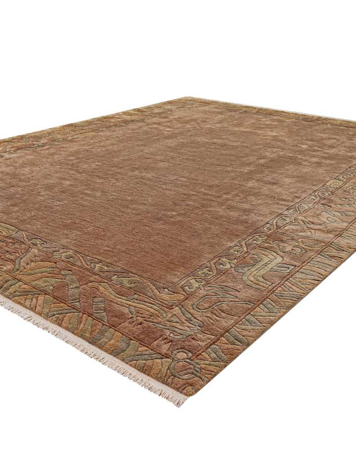 8' 3 x 11' 2 Hand Knotted Tibet Wool Rug