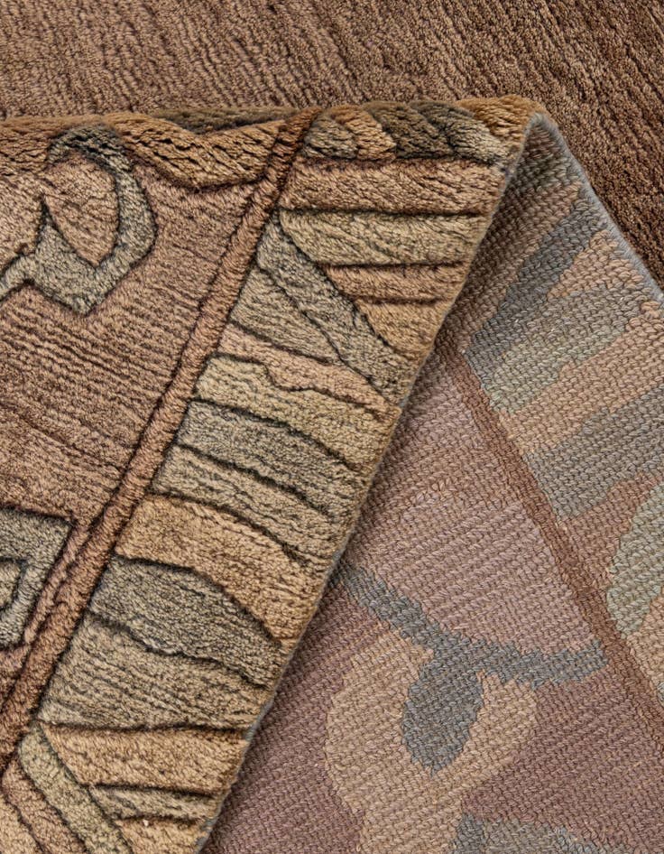 Detail image of 8' 3 x 11' 2  Hand Knotted Tibet Wool Rug