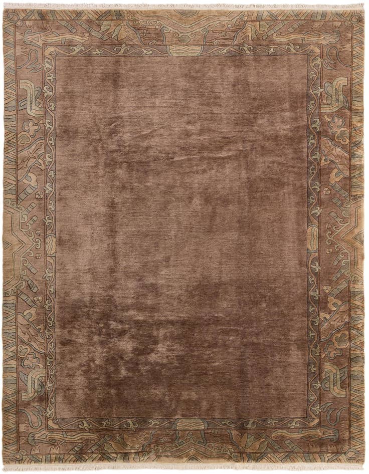 Detail image of 8' 3 x 11' 2 Hand Knotted Tibet Wool Rug