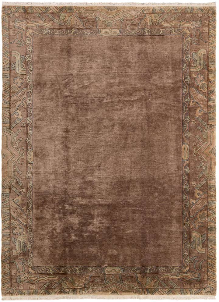 8' 3 x 11' 2 Hand Knotted Tibet Wool Rug