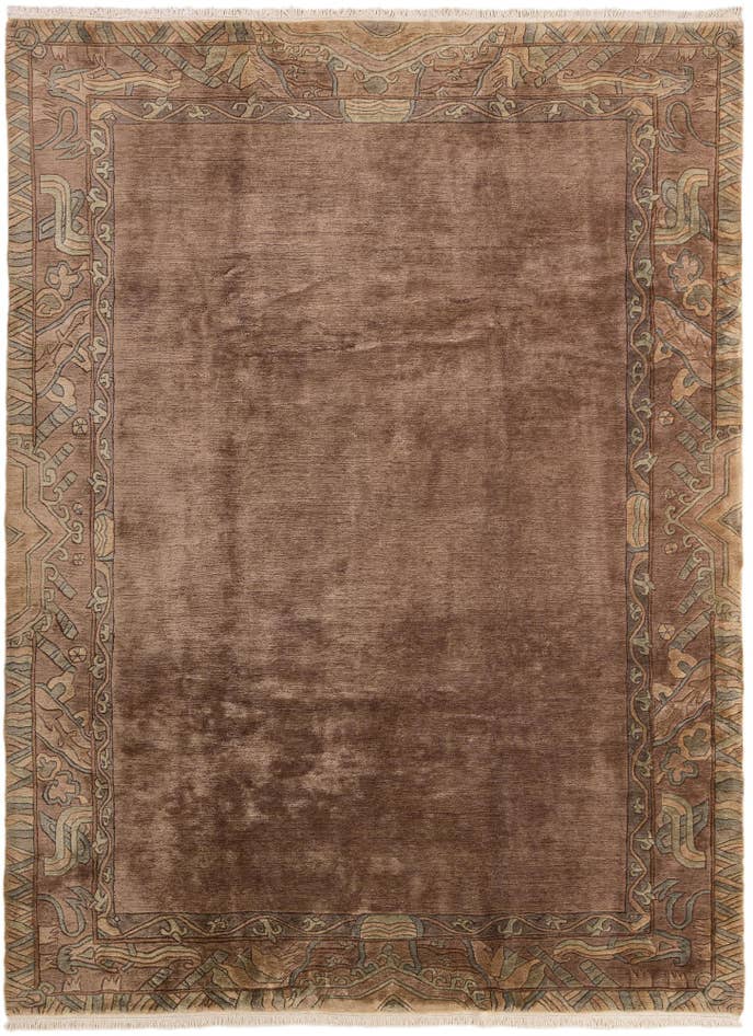 Detail image of 8' 3 x 11' 2 Hand Knotted Tibet Wool Rug