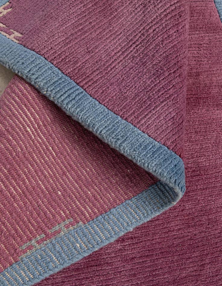 Detail image of 2' 6 x 4' 6 Hand Knotted Tibet Wool Rug