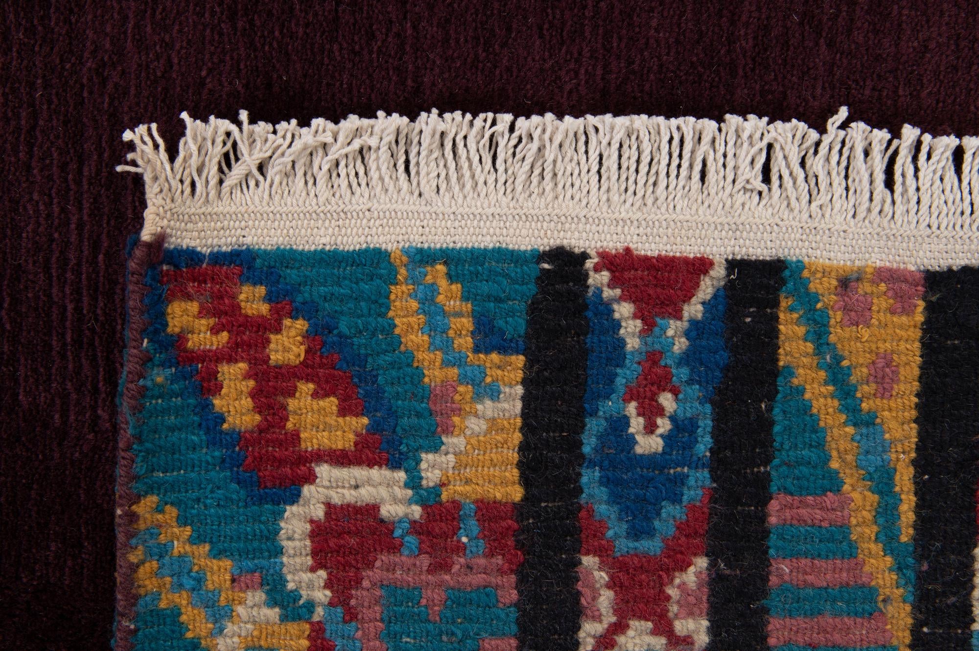 5' 8 x 7' 8 Hand Knotted Tibet Wool Rug
