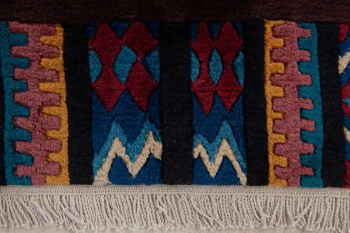 5' 8 x 7' 8 Hand Knotted Tibet Wool Rug