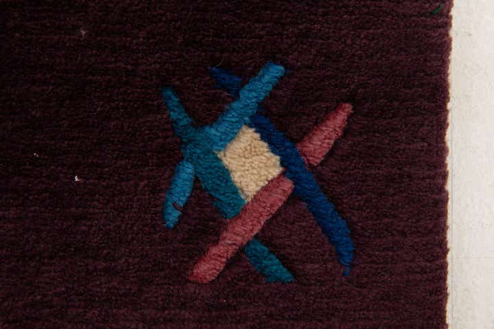 5' 8 x 7' 8 Hand Knotted Tibet Wool Rug