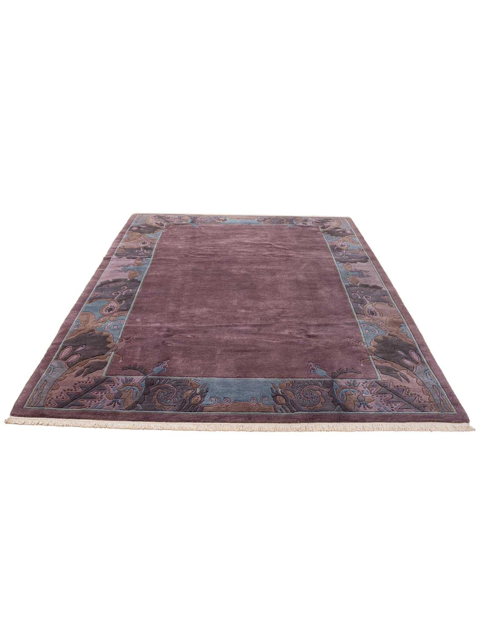 6' 9 x 10' 2 Hand Knotted Tibet Wool Rug