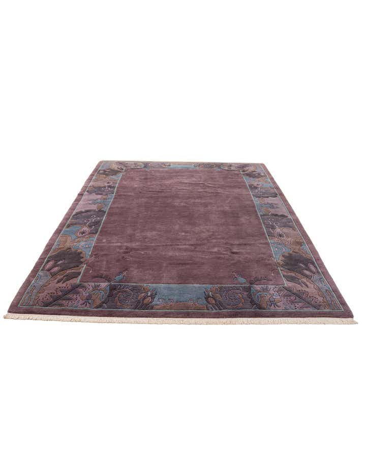 6' 9 x 10' 2 Hand Knotted Tibet Wool Rug