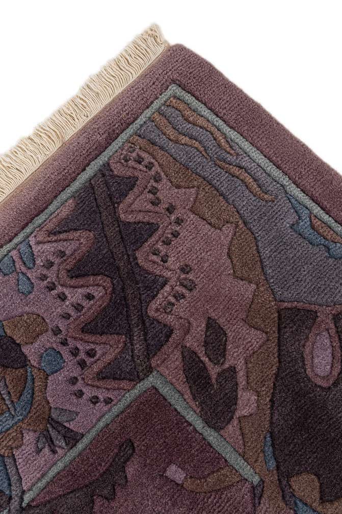 6' 9 x 10' 2 Hand Knotted Tibet Wool Rug