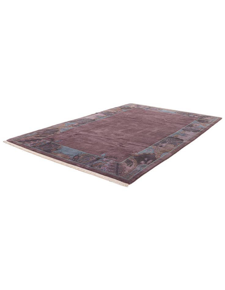 Detail image of 6' 9 x 10' 2 Hand Knotted Tibet Wool Rug