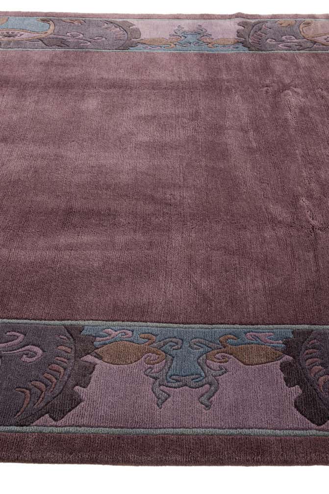 6' 9 x 10' 2 Hand Knotted Tibet Wool Rug