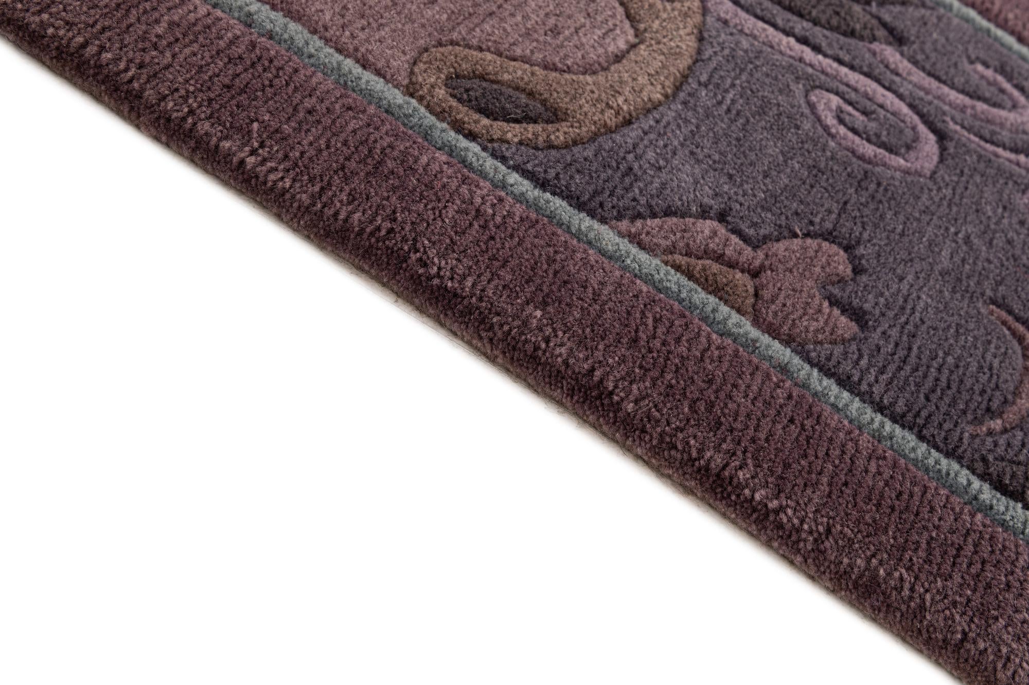 6' 9 x 10' 2 Hand Knotted Tibet Wool Rug