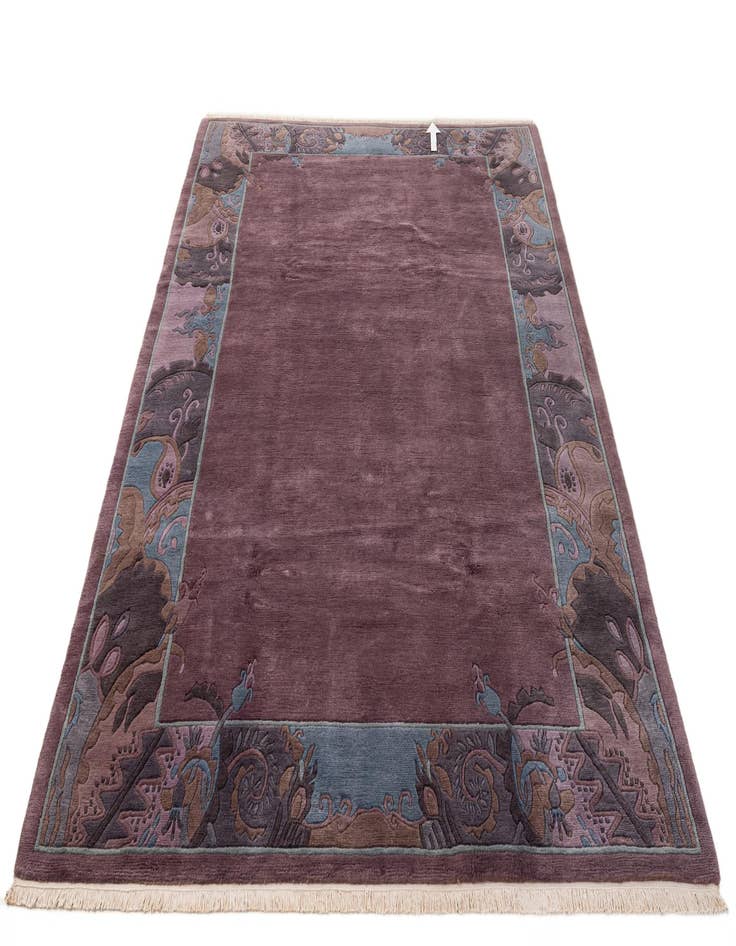 Detail image of 6' 9 x 10' 2  Hand Knotted Tibet Wool Rug