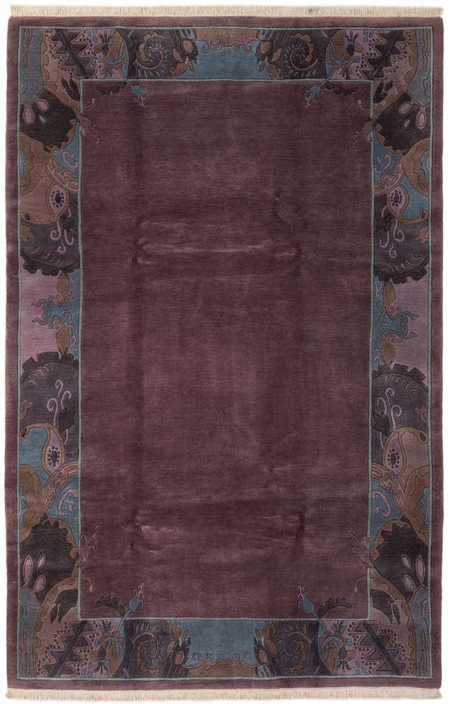 6' 9 x 10' 2 Hand Knotted Tibet Wool Rug