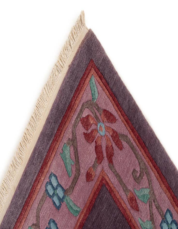 Detail image of 5' 9 x 8' 1  Hand Knotted Tibet Wool Rug